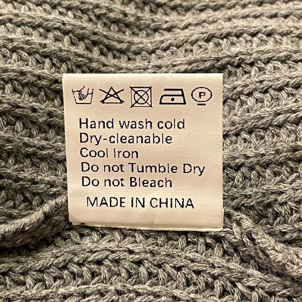 (NWT) LILLUSORY Cap Sleeveless Crop Sweater, Gray - XL - Picture 8 of 8